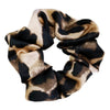 Hair Headwear Cloth Leopard Pattern Round Handmade