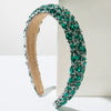 Hair Hoop Baroque Style Glass Glaze Diamond Women's Hair Accessories