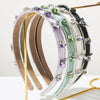 Hair Hoop Glass Drill Diamond Geometric Women's Hair Accessories
