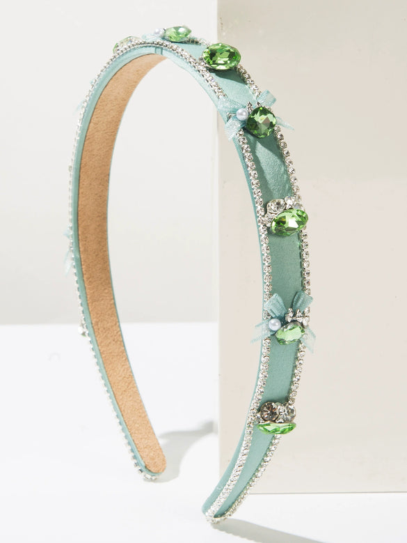 Hair Hoop Glass Drill Diamond Geometric Women's Hair Accessories