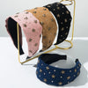 Hair Hoop Headband Cloth Inlay Star Rivet Female Allmatch Hair Accessories