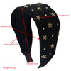 Hair Hoop Headband Cloth Inlay Star Rivet Female Allmatch Hair Accessories