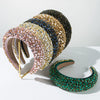 Hair Hoop Rhinestone Baroque Diamond Shining Light Luxury Women's Hair Accessories