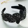 Hair Hoop Rhinestone Leaf Shape Baroque Retro Hair Accessories For Women