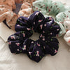 Hair Jewelry Chiffon Fabric Sweet Style Handmade Large Intestinal Ring Hair Rope