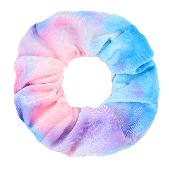 Hair Ring Cloth Velvet Tiedye Handmade Round Large