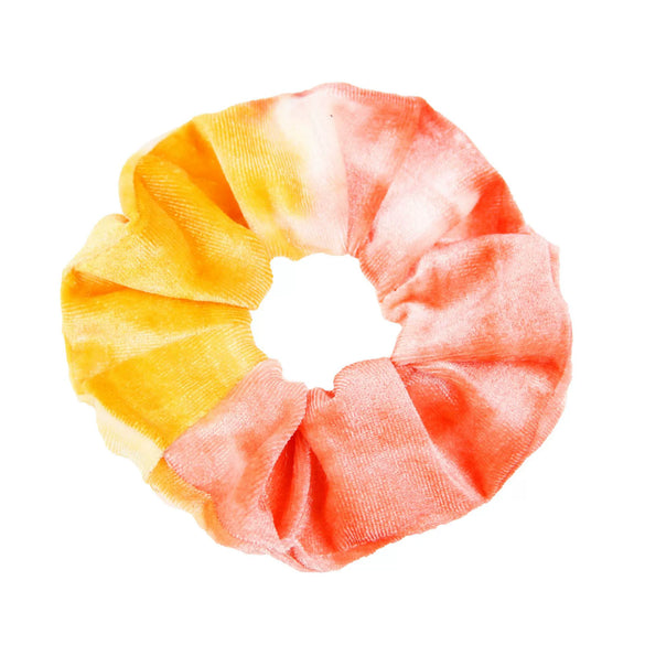 Hair Ring Cloth Velvet Tiedye Handmade Round Large