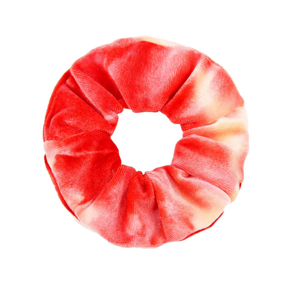 Hair Ring Cloth Velvet Tiedye Handmade Round Large