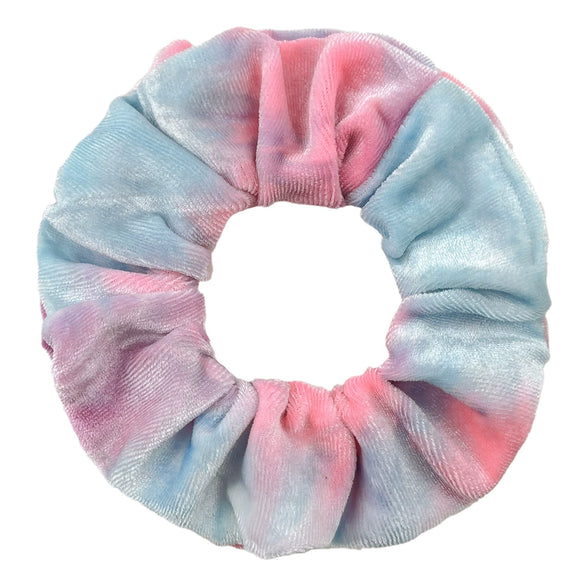 Hair Ring Cloth Velvet Tiedye Handmade Round Large