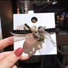 Hair Ring Fabric Geometric Handmade High Elastic Hair Rope