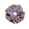 Hair Ring Fabric Handmade Vintage Plaid Oversized