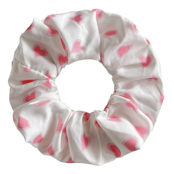 Hair Ring Fabric Love Lip Pattern Knitted Hair Accessories