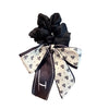 Hair Ring Floral Bow Style High Elasticity Women's Headwear