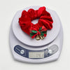 Hair Ring Hair Accessories Christmas Bell Bow Bowknot Sequins Handmade Fabric High Elasticity
