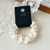 Hair Ring Hair Rope Fabric Handmade Elegant Simple Small Intestinal Circle Allmatch For Women