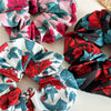 Hair Ring Hair Rope Hair Strap Cloth Rose Print Handmade