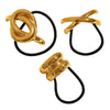 Hair Ring Hair Strap Head Rope 316L Stainless Steel Geometric Fashion Electroplated