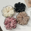 Hair Ring Head Rubber Band Fabric Handmade High Elasticity Geometric
