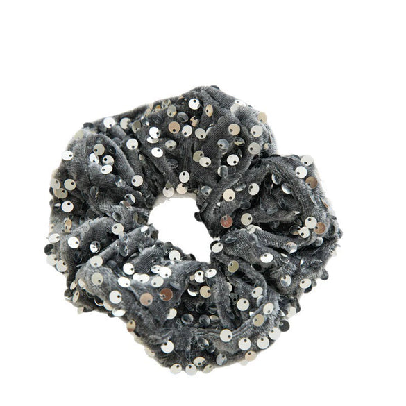 Hair Ring Headband Sequin Velvet Fabric Handmade Simple Style For Women