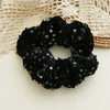Hair Ring Headband Sequin Velvet Fabric Handmade Simple Style For Women