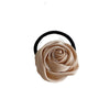 Hair Ring Headwear Satin Cloth Handmade French Sweet Style Rose Design