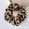 Hair Ring Leopard Pattern Fabric Handmade