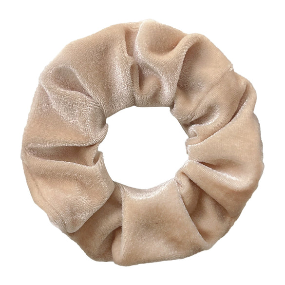 Hair Ring Loose Natural Style Knitted Cloth Solid Color For Autumn And Winter