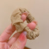 Hair Ring Mixed Material Knitted High Elastic Seamless Fashion Geometric Women's Hair Accessories
