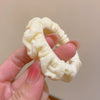 Hair Ring Mixed Material Knitted High Elastic Seamless Fashion Geometric Women's Hair Accessories