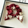 Hair Ring Satin Fabric Handmade High Stretch Fashion Women's Hair Accessories