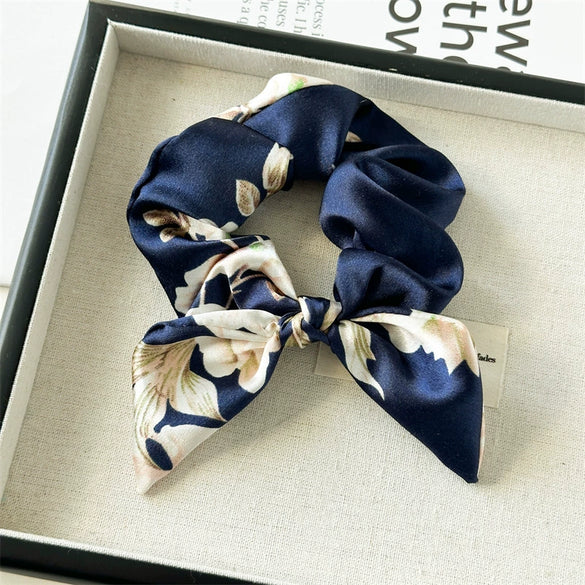 Hair Ring Satin Fabric Handmade High Stretch Fashion Women's Hair Accessories