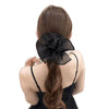 Hair Ring Vessel Skirt Pendulum Large Intestine Shape Fabric Handmade Tie Hair Rope Head Flower Loose Type