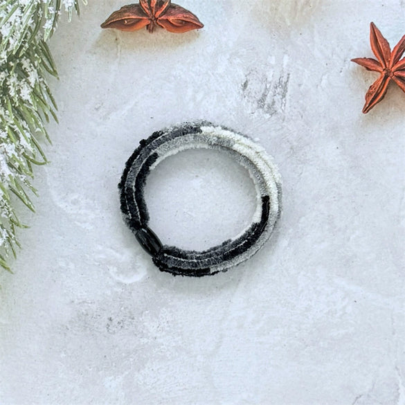 Hair Rope Fabric Handmade High Elastic Bear Hair Accessories For Women And Girls