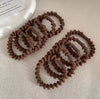 Hair Rope Fabric Handmade High Elastic Bear Hair Accessories For Women And Girls