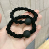 Hair Rope Fabric Handmade High Elastic Bear Hair Accessories For Women And Girls