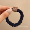 Hair Rope Fabric Handmade High Elastic Bear Hair Accessories For Women And Girls
