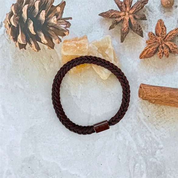 Hair Rope Fabric Handmade High Elastic Bear Hair Accessories For Women And Girls