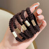 Hair Rope Fabric Handmade High Elastic Bear Hair Accessories For Women And Girls
