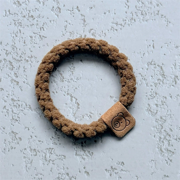 Hair Rope Fabric Handmade High Elastic Bear Hair Accessories For Women And Girls