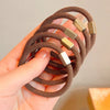 Hair Rope Fabric Handmade High Elastic Bear Hair Accessories For Women And Girls