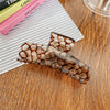 Hair Shark Clip Acetic Acid Fashion Geometric Handmade Women's Headwear