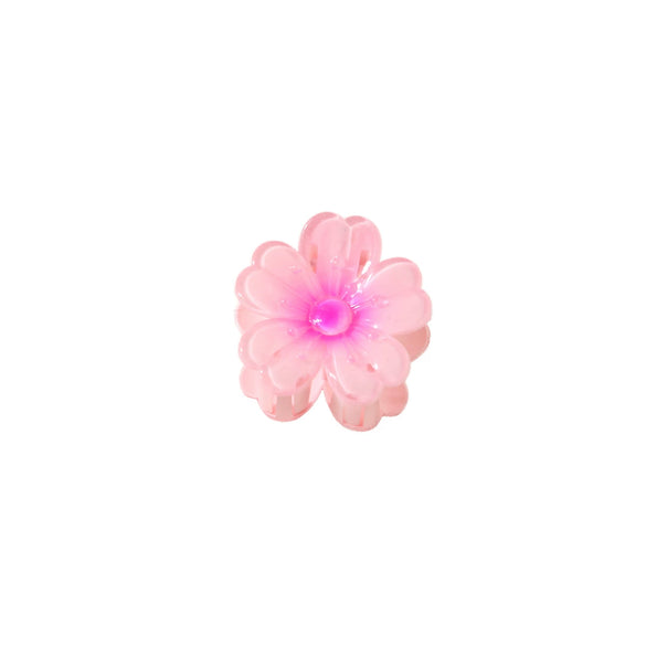 Hair Shark Clip Ps Material Heartshaped Petal Flower Style Paint Process For Women