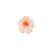 Hair Shark Clip Ps Material Heartshaped Petal Flower Style Paint Process For Women