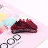 Hair Tail Clip Grabber Acrylic Simple Geometric Sculpture Women's Hair Accessory