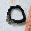 Hair Tie Bow High Elasticity Mixed Materials Handmade Retro Hair Accessory