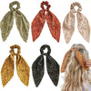 Hair Tie Cloth Horsetail Floral Ribbon Large Bowel Ring Style Headwear Seiko Craft