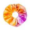 Hair Tie Cloth Velvet Tiedye Printed And Dyed Handmade Round Shape