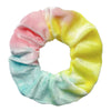 Hair Tie Cloth Velvet Tiedye Printed And Dyed Handmade Round Shape