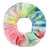 Hair Tie Cloth Velvet Tiedye Printed And Dyed Handmade Round Shape
