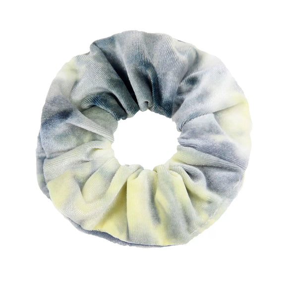 Hair Tie Cloth Velvet Tiedye Printed And Dyed Handmade Round Shape